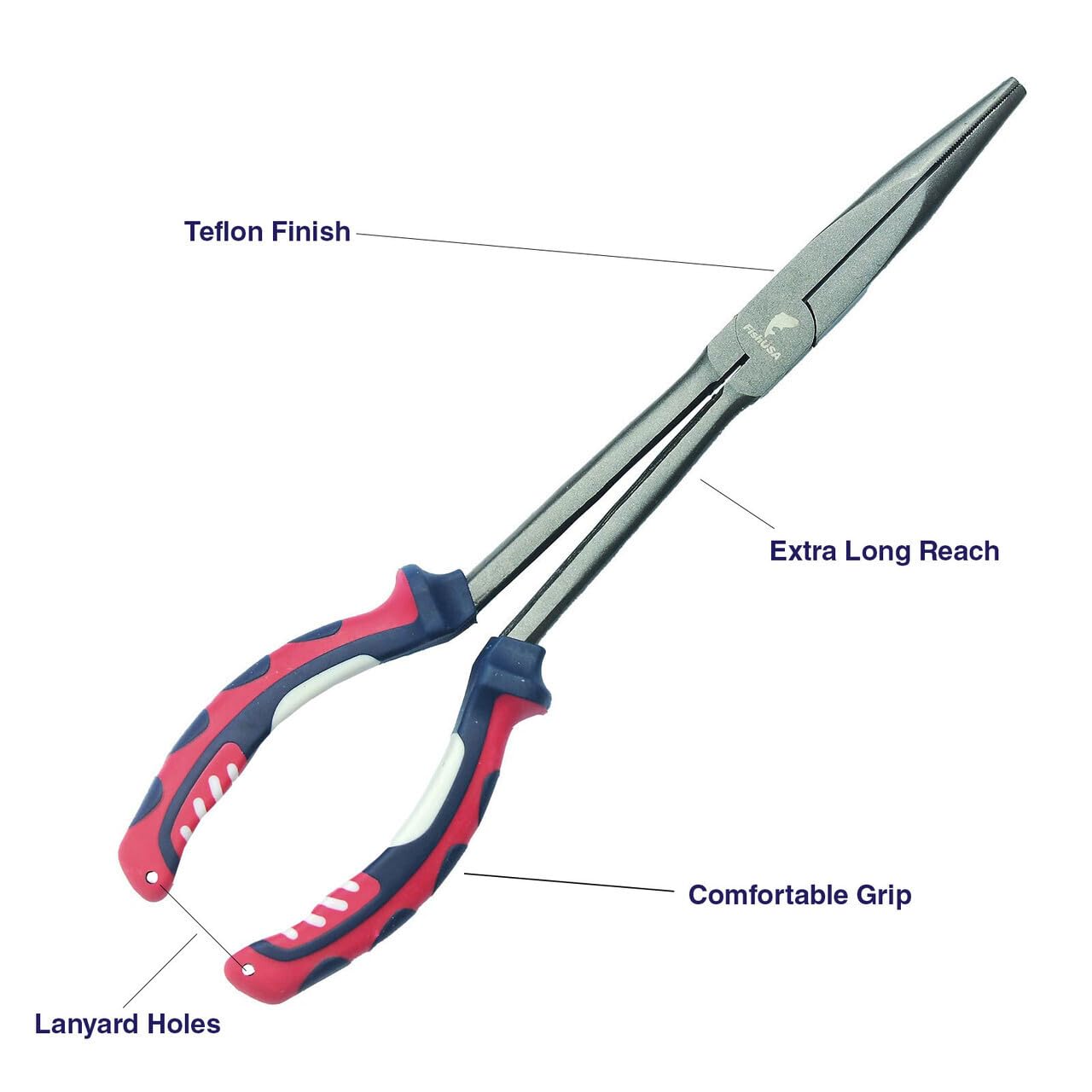 FishUSA Long Nose Fishing Pliers - Image 3