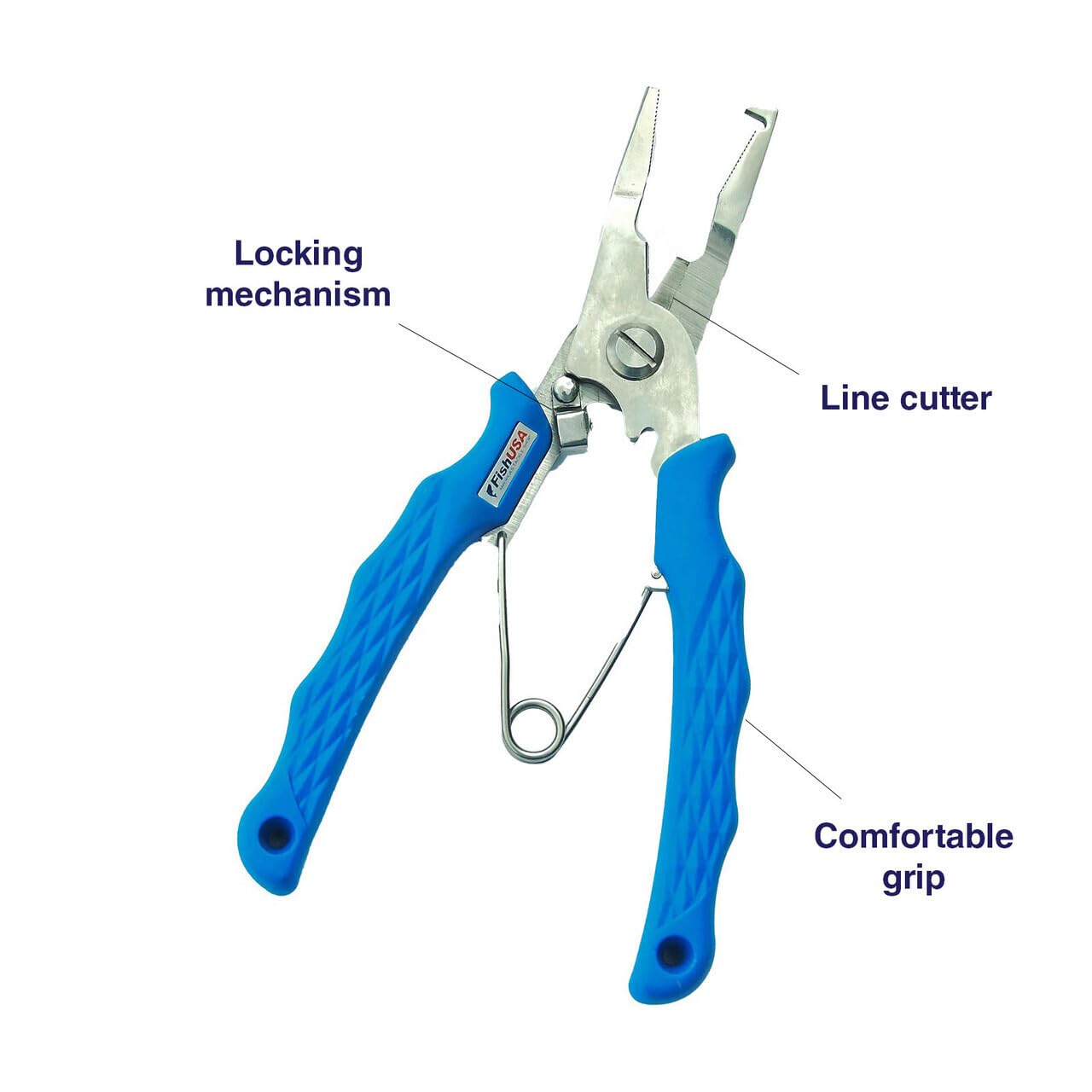 FishUSA Stainless Steel Split Ring Pliers L - Image 4